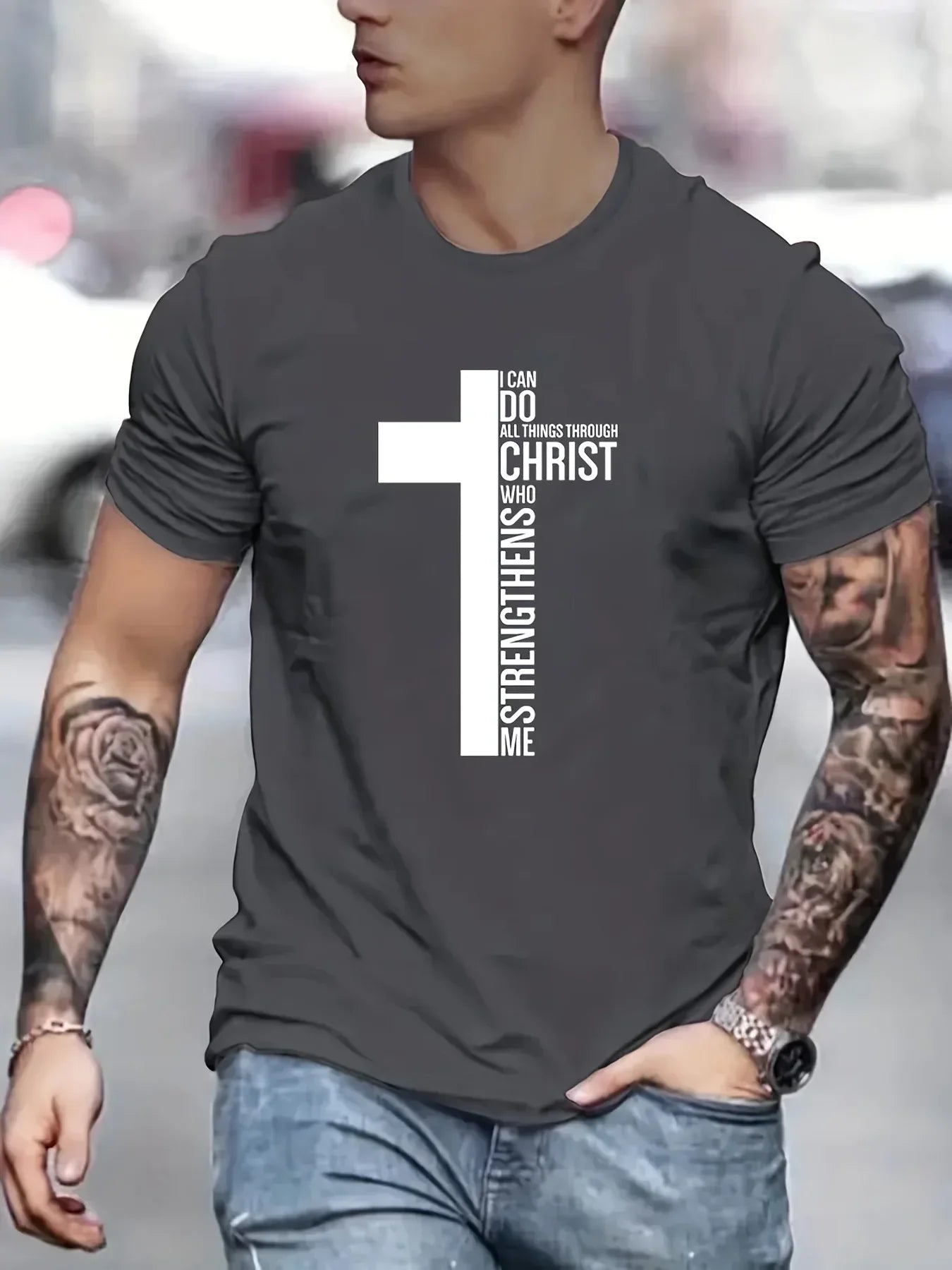 I Can Do With Christ - Tee for Men - Messiah Wear
