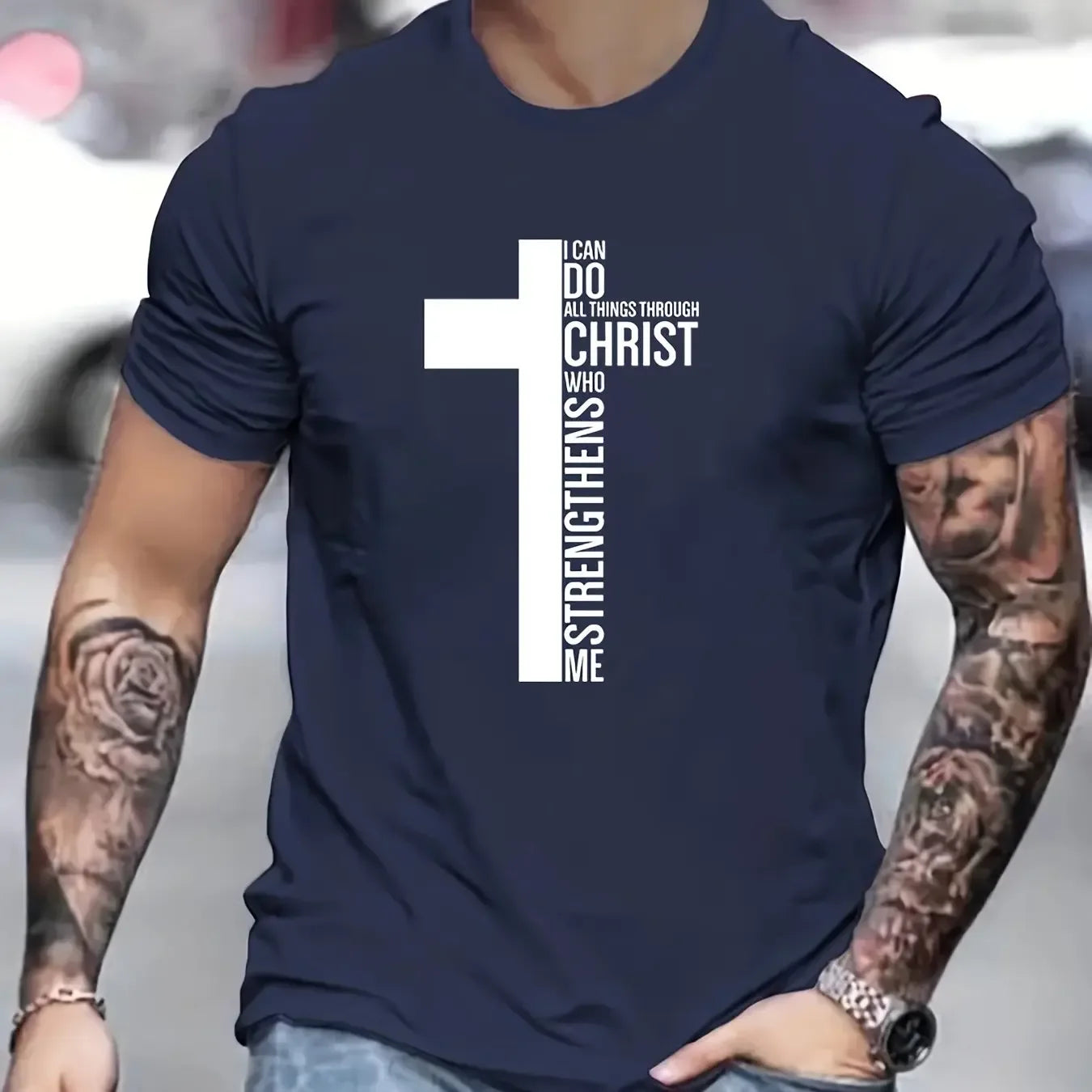 I Can Do With Christ - Tee for Men - Messiah Wear