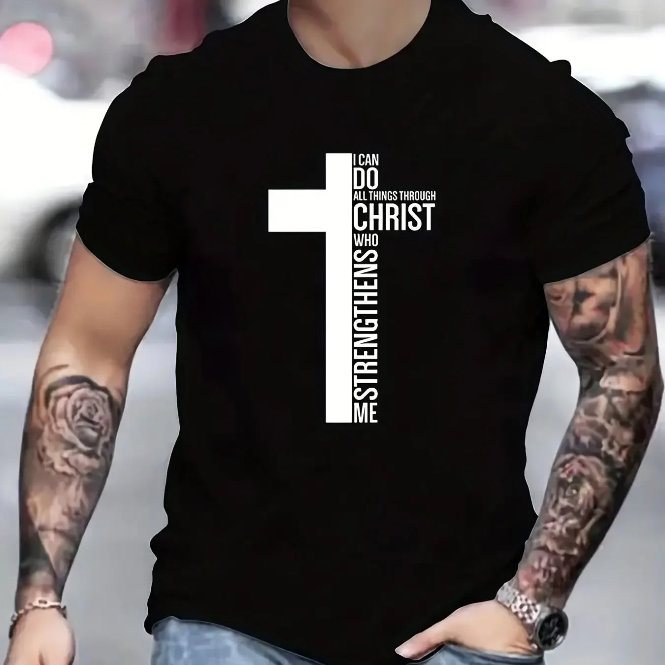 I Can Do With Christ - Tee for Men - Messiah Wear