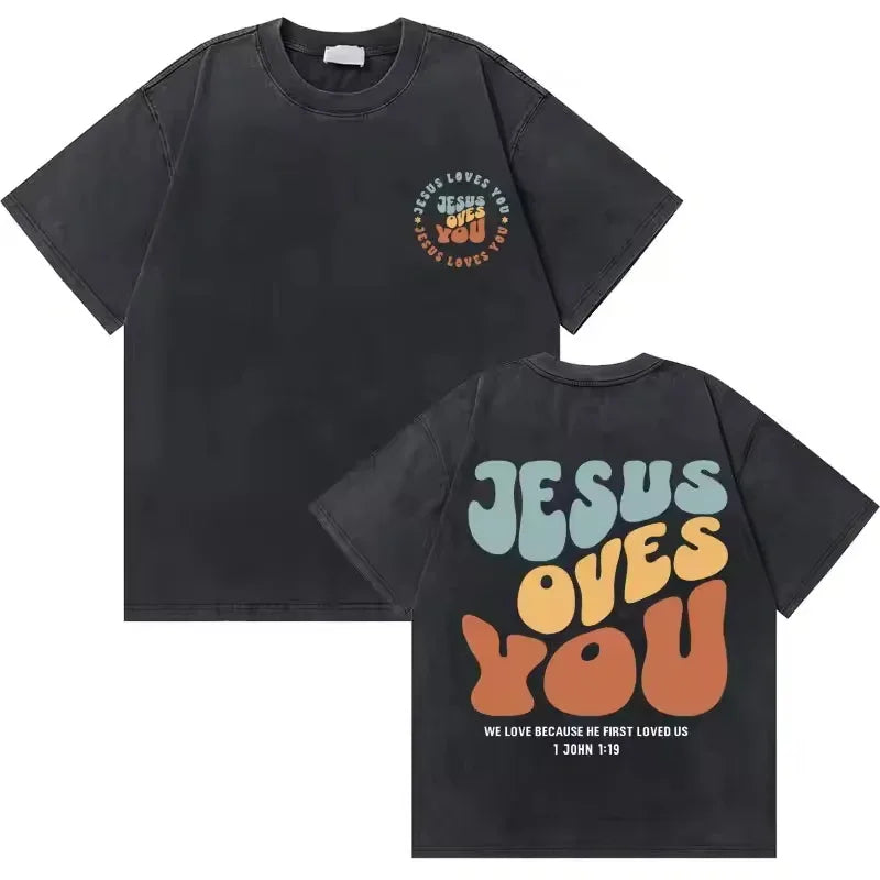 Love Like Jesus - T-shirt Big Size - Messiah Wear