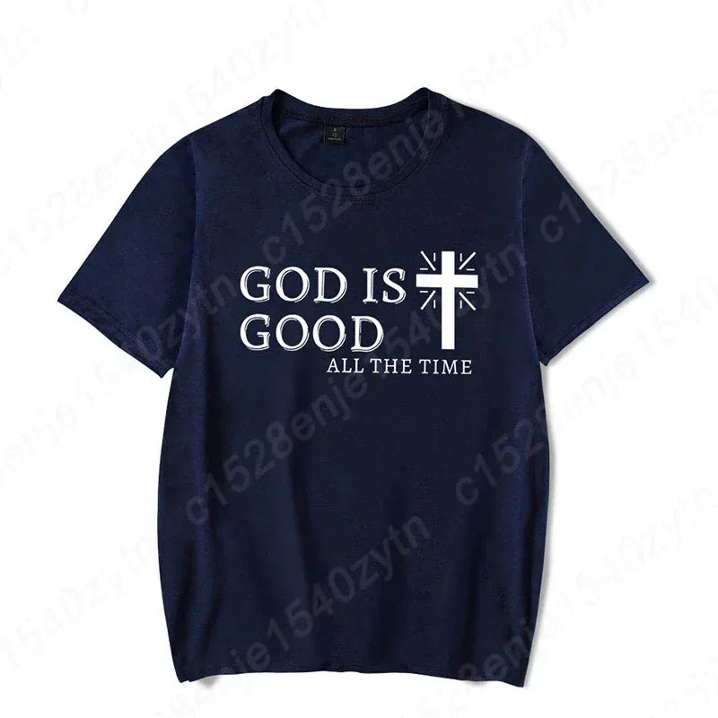 "God Is Good All the Time" Men's T-Shirt - Messiah Wear