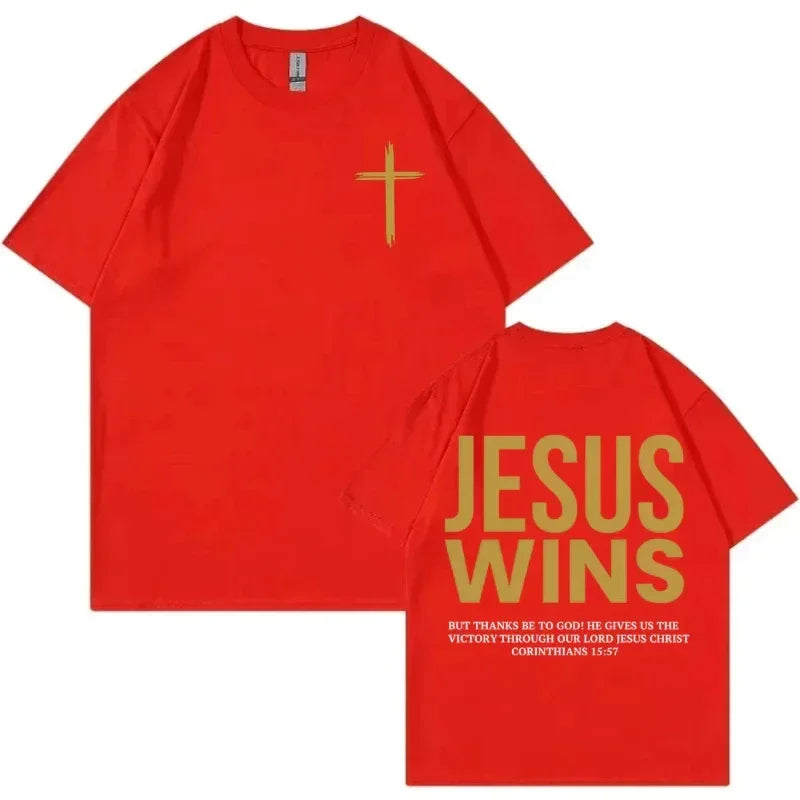 Yeshua Wins - Corinthians 15:57 - Messiah Wear