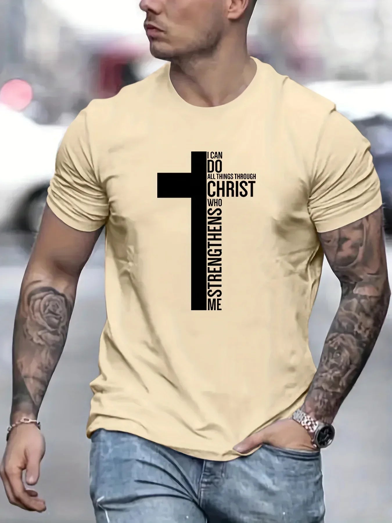 I Can Do With Christ - Tee for Men - Messiah Wear