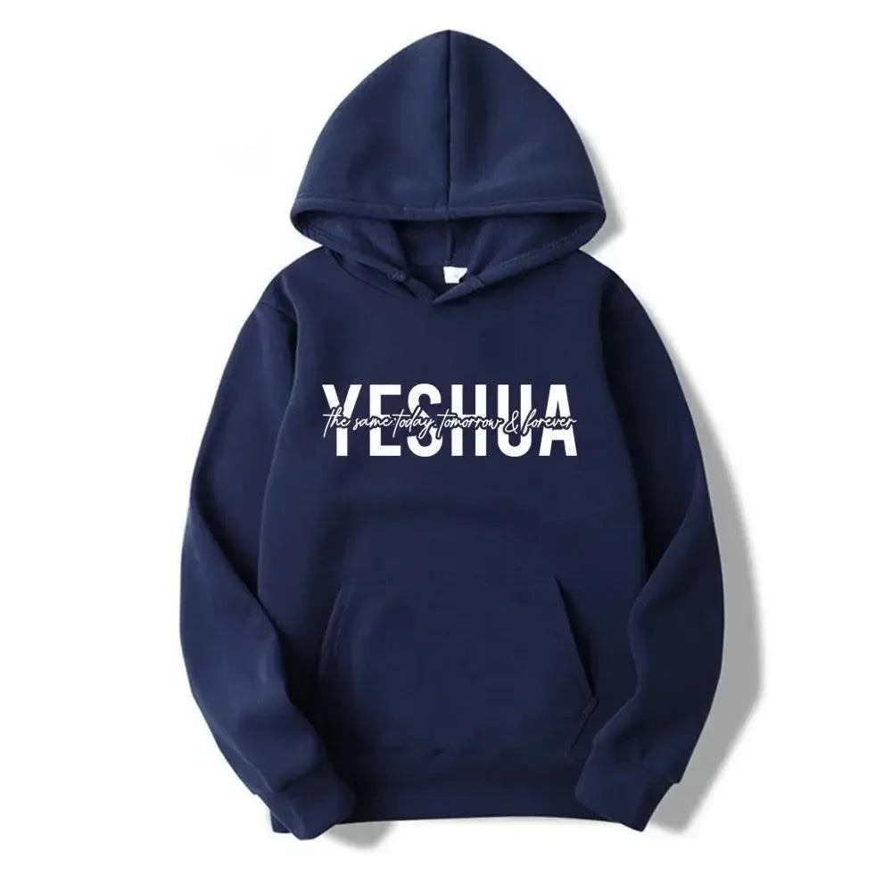 Yeshua Christian Hoodie – "The Same Yesterday, Today & Forever" - Messiah Wear