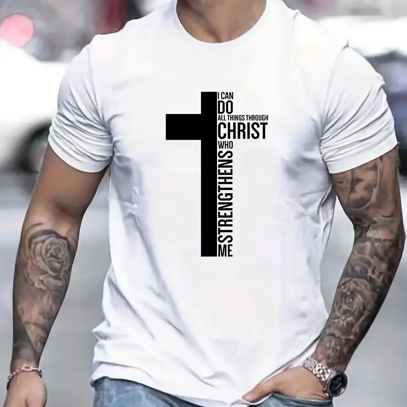 I Can Do With Christ - Tee for Men - Messiah Wear