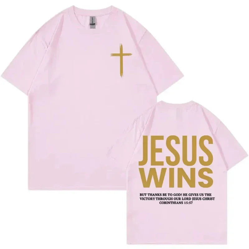 Yeshua Wins - Corinthians 15:57 - Messiah Wear