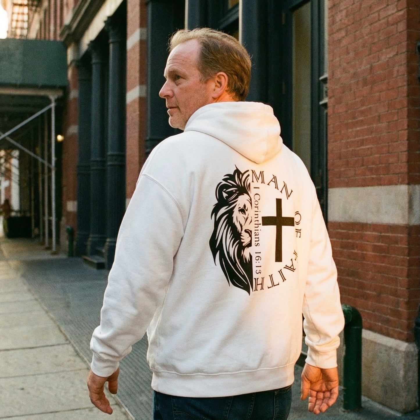 The Man of Faith Hoodie - 1 Corinthians 16:13