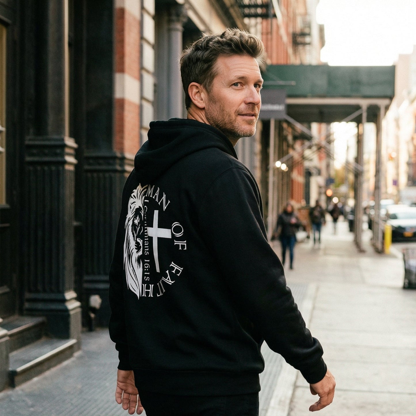 The Man of Faith Hoodie - 1 Corinthians 16:13