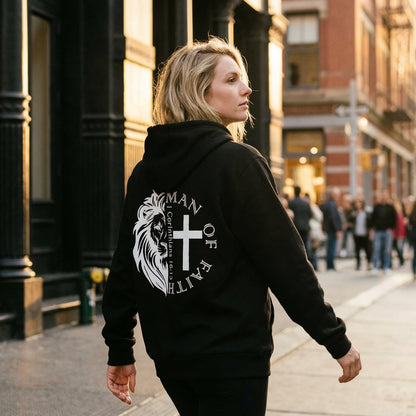The Man of Faith Hoodie - 1 Corinthians 16:13