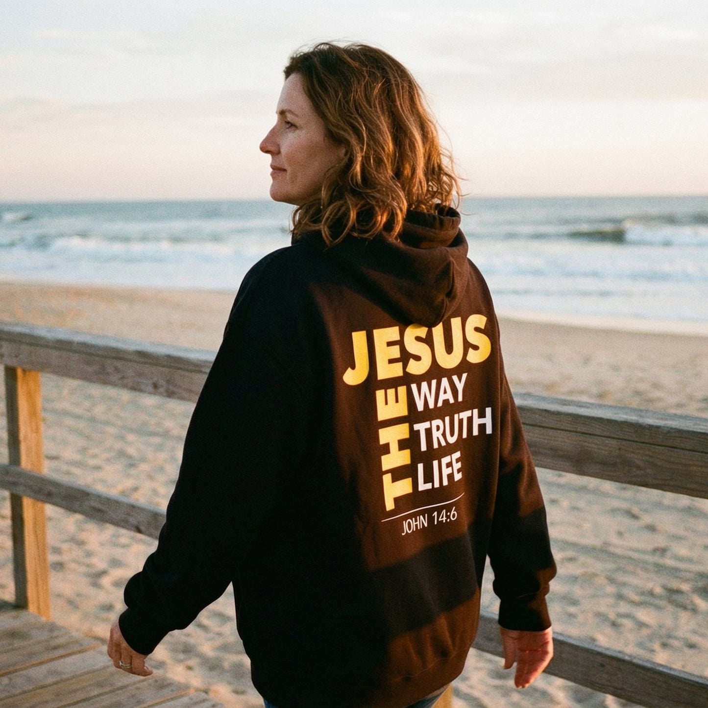 Jesus Way Truth Life Hoodie