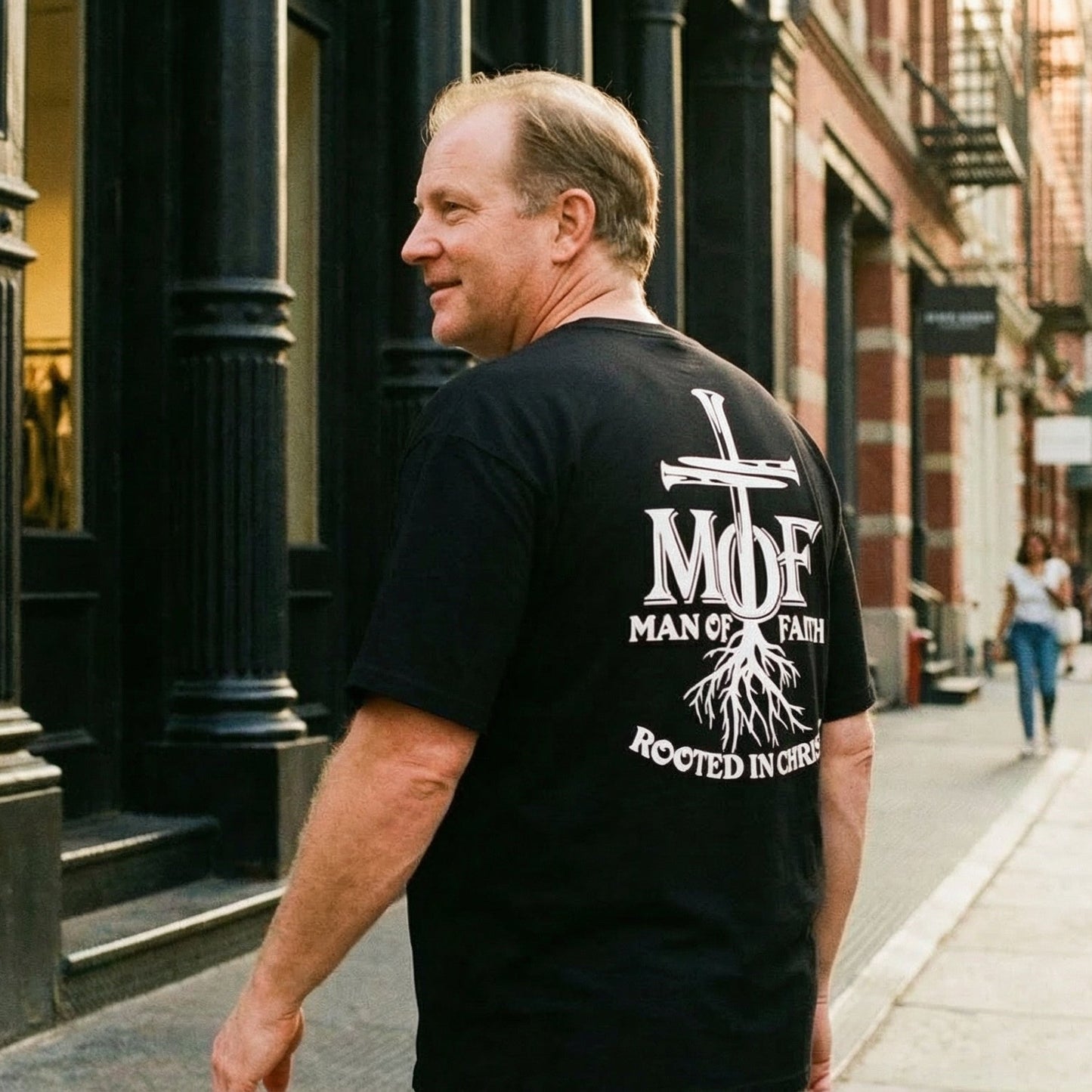 Jesus Cross Men's Cotton T-Shirt