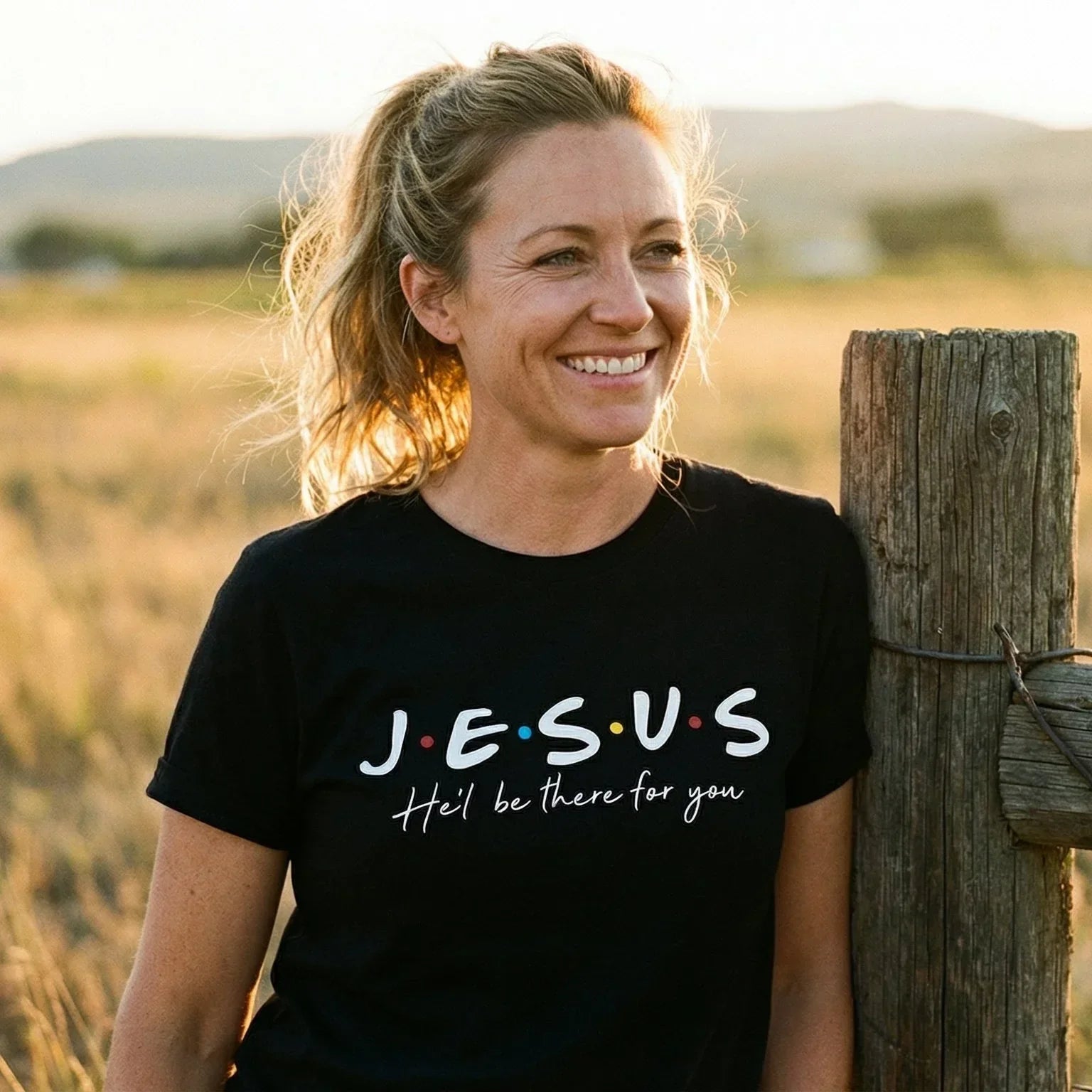 J.E.S.U.S - He´ll Be There For You T-Shirt - Messiah Wear