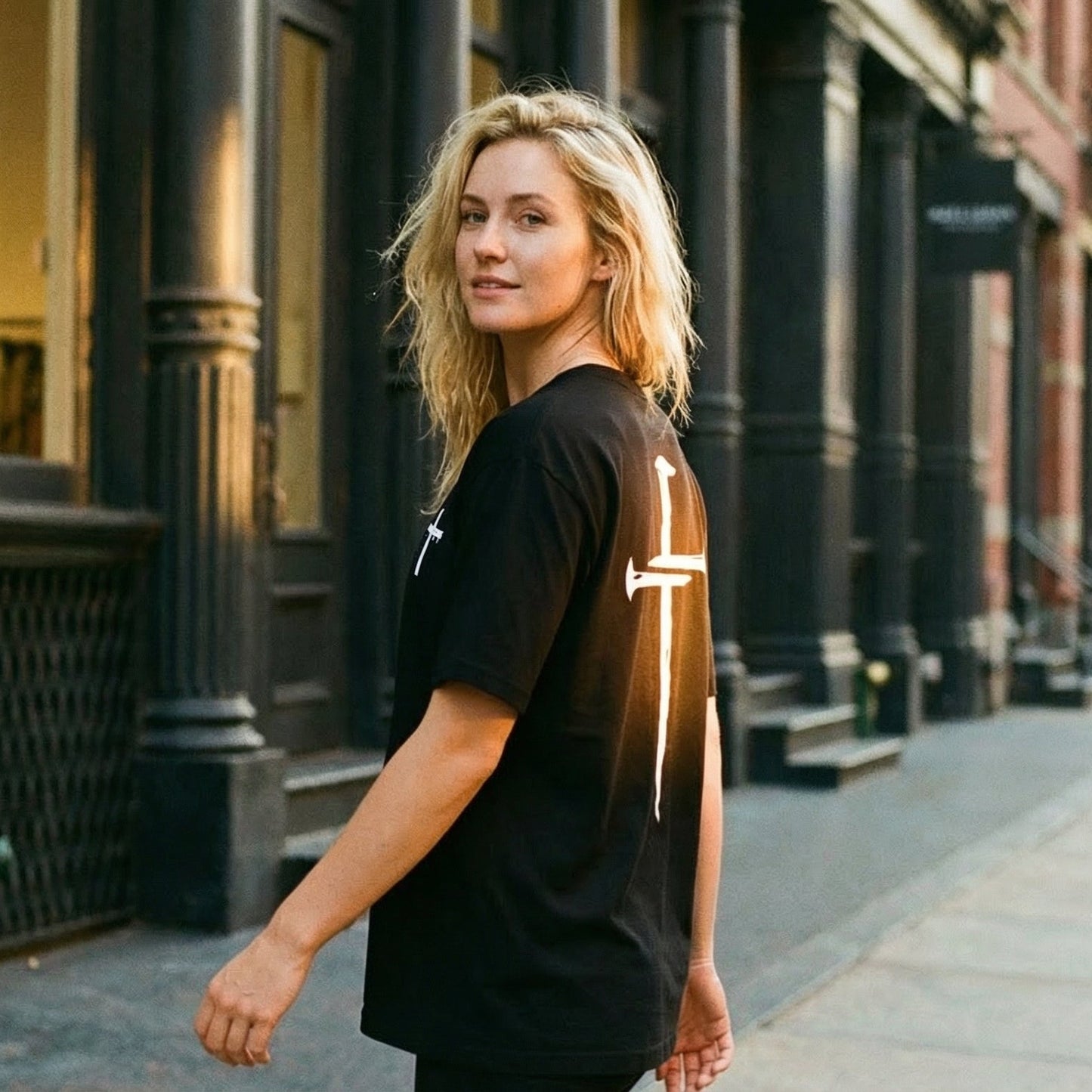 Jesus Cross Men's Cotton T-Shirt