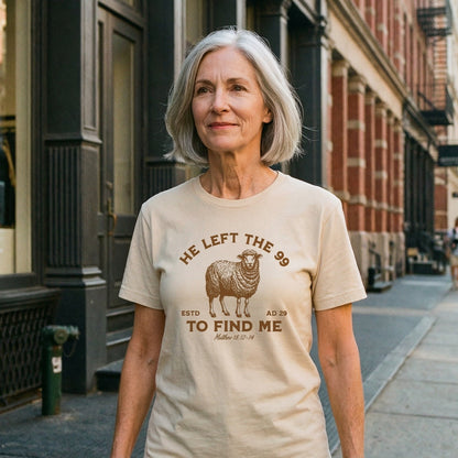 He Left the 99 To Find Me - T-shirt for Women