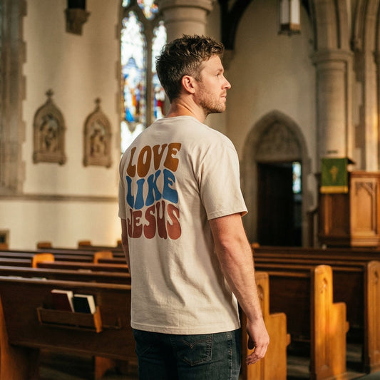 Love Like Jesus - T-shirt Big Size