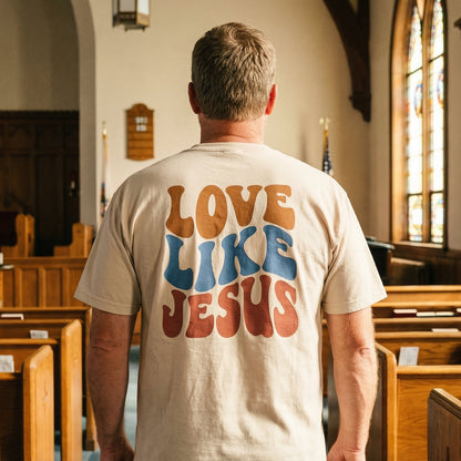 Love Like Jesus - T-shirt Big Size