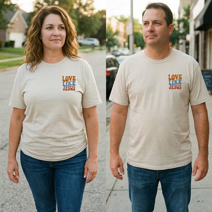 Love Like Jesus - T-shirt Big Size