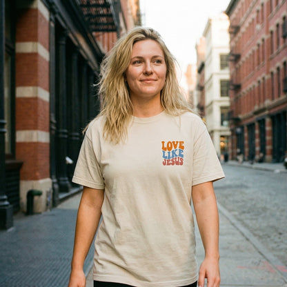 Love Like Jesus - T-shirt Big Size