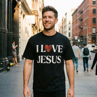 I Love Jesus Black