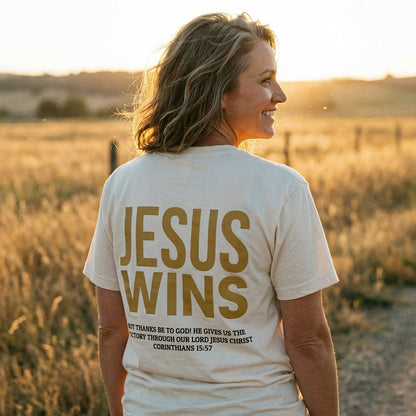 Jesus Wins - Corinthians 15:57