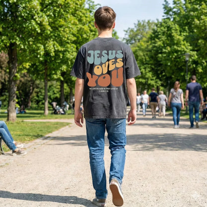 Love Like Jesus - T-shirt Big Size - Messiah Wear