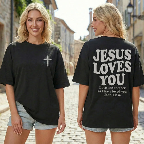 Women Religious Faith Christian T Shirt - Casual 100% Cotton - Messiah Wear