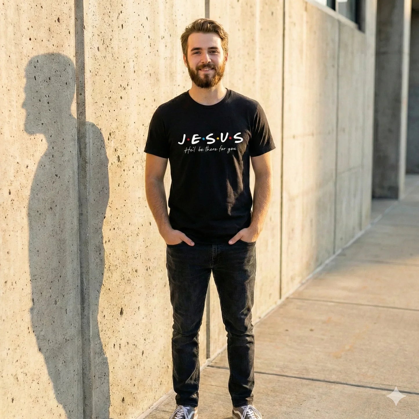 J.E.S.U.S - He´ll Be There For You T-Shirt - Messiah Wear