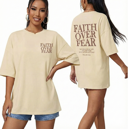 Women Religious Faith Christian T Shirt - Casual 100% Cotton