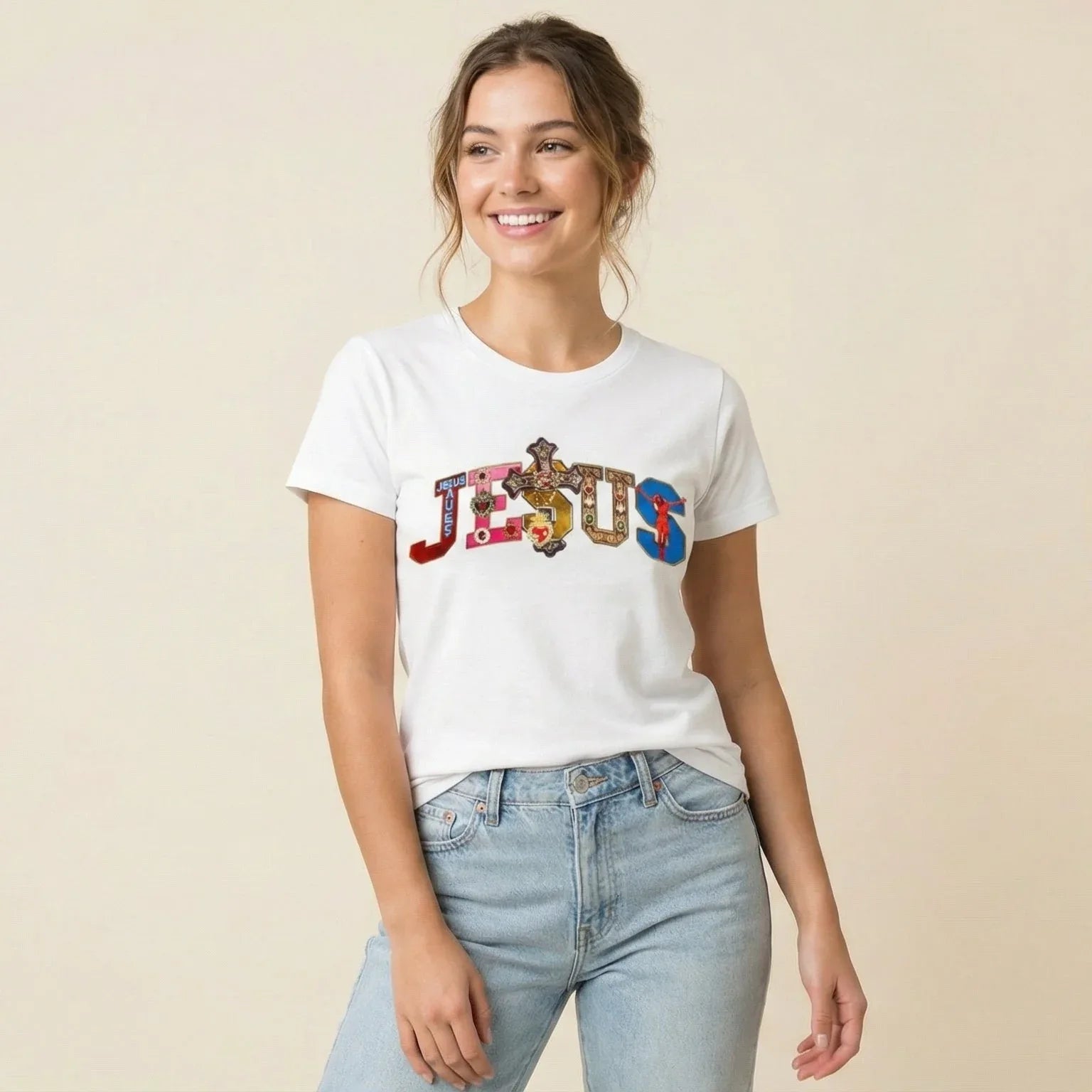 T-Shirt Y2K Jesus Graphic - Messiah Wear