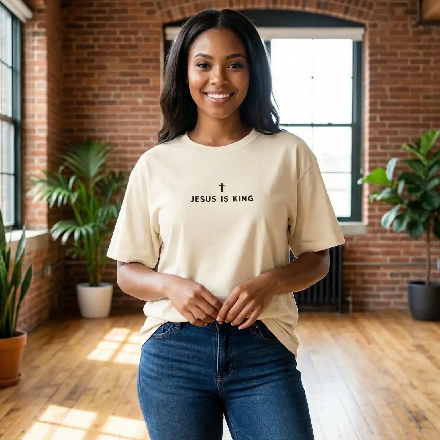 Jesus Is King Christian T Shirt - Messiah Wear