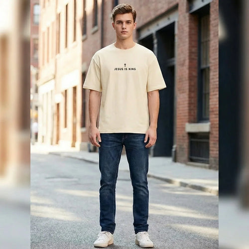 Jesus Is King Christian T Shirt - Messiah Wear