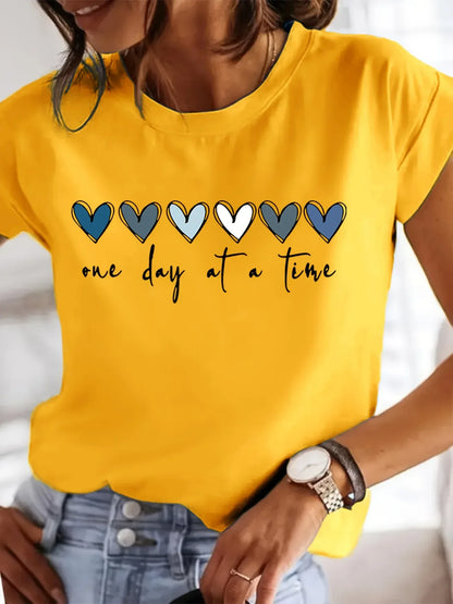 Women's "One Day at a Time" Tee - Messiah Wear