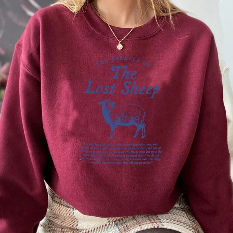 The Lost Sheep Bible Verse Sweatshirt - Messiah Wear