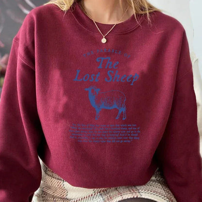 The Lost Sheep Bible Verse Sweatshirt - Messiah Wear
