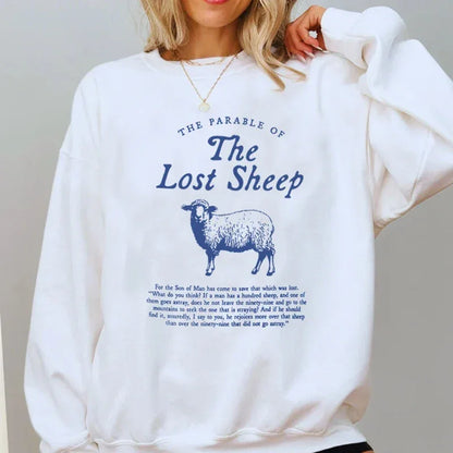 The Lost Sheep Bible Verse Sweatshirt - Messiah Wear