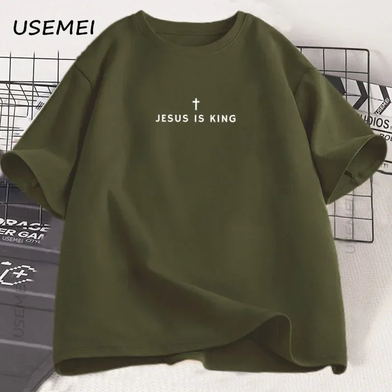 Jesus Is King Christian T Shirt - Messiah Wear