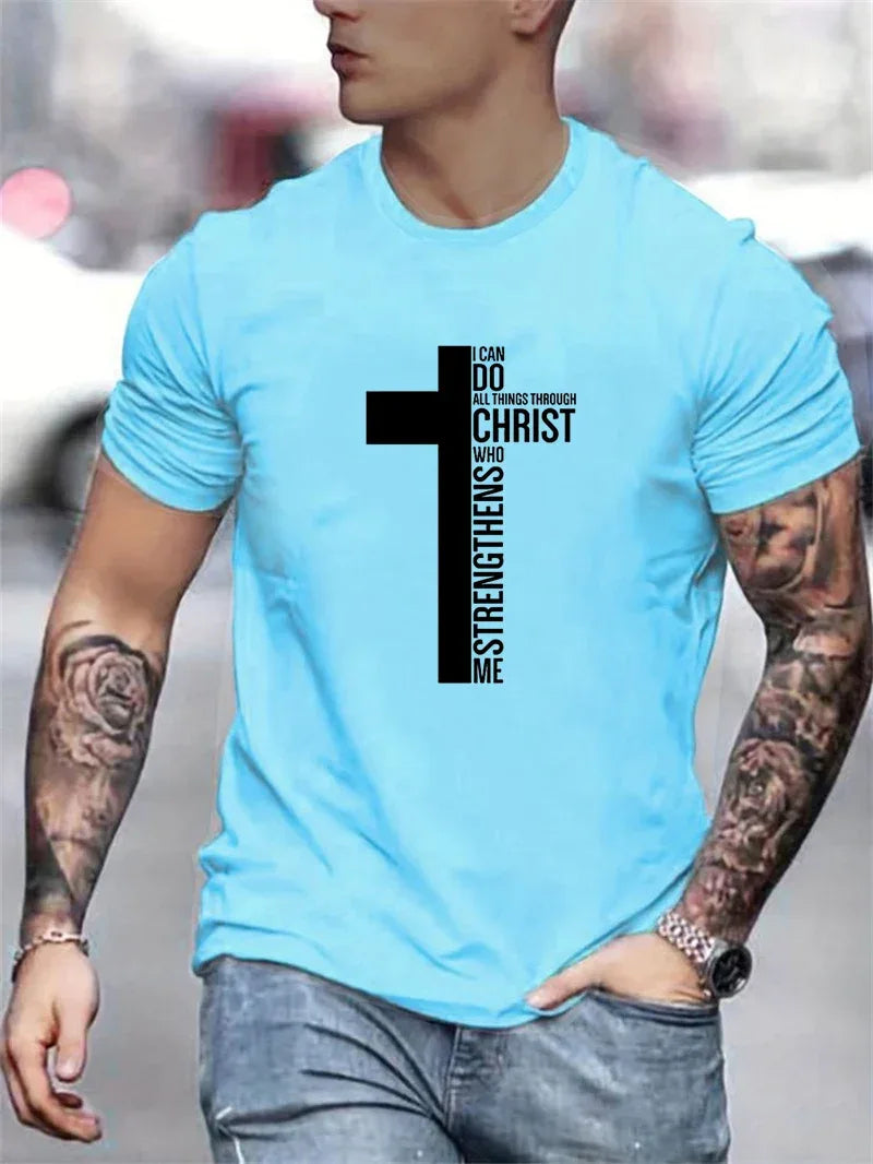 I Can Do With Christ - Tee for Men - Messiah Wear