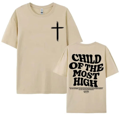 Child Of the MOST HIGH - T-shirt for Men Oversized - Messiah Wear