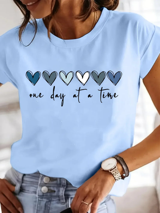 Women's "One Day at a Time" Tee - Messiah Wear