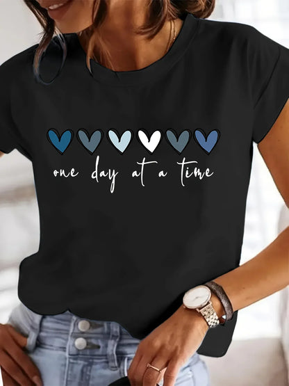 Women's "One Day at a Time" Tee - Messiah Wear