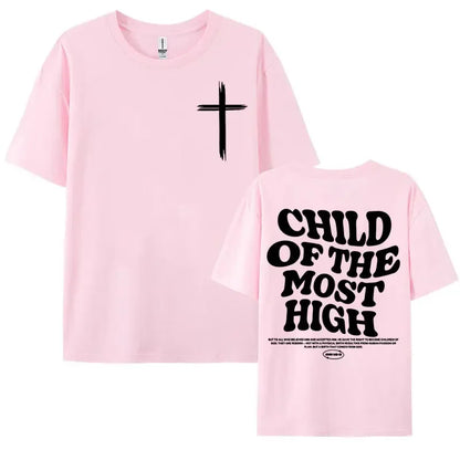 Child Of the MOST HIGH - T-shirt for Men Oversized - Messiah Wear