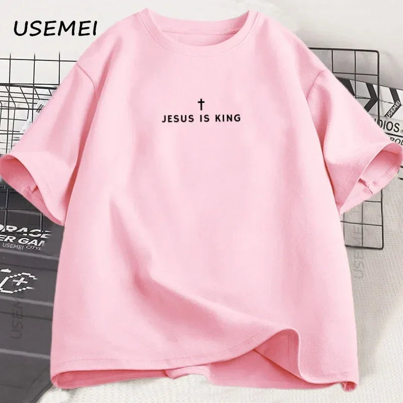 Jesus Is King Christian T Shirt - Messiah Wear