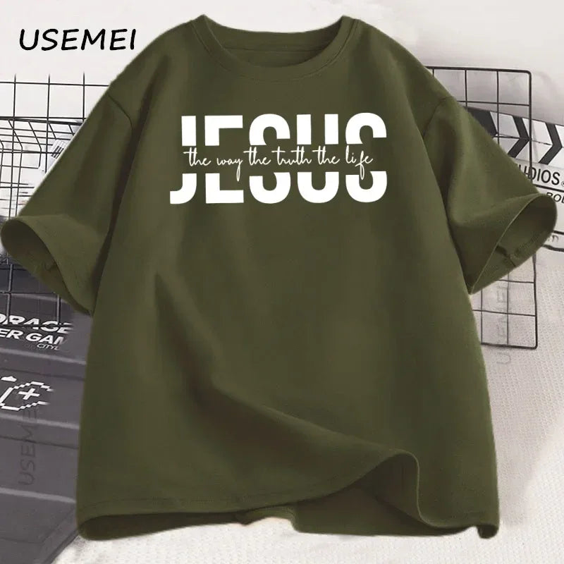 Jesus Religious T Shirt Christian - Messiah Wear