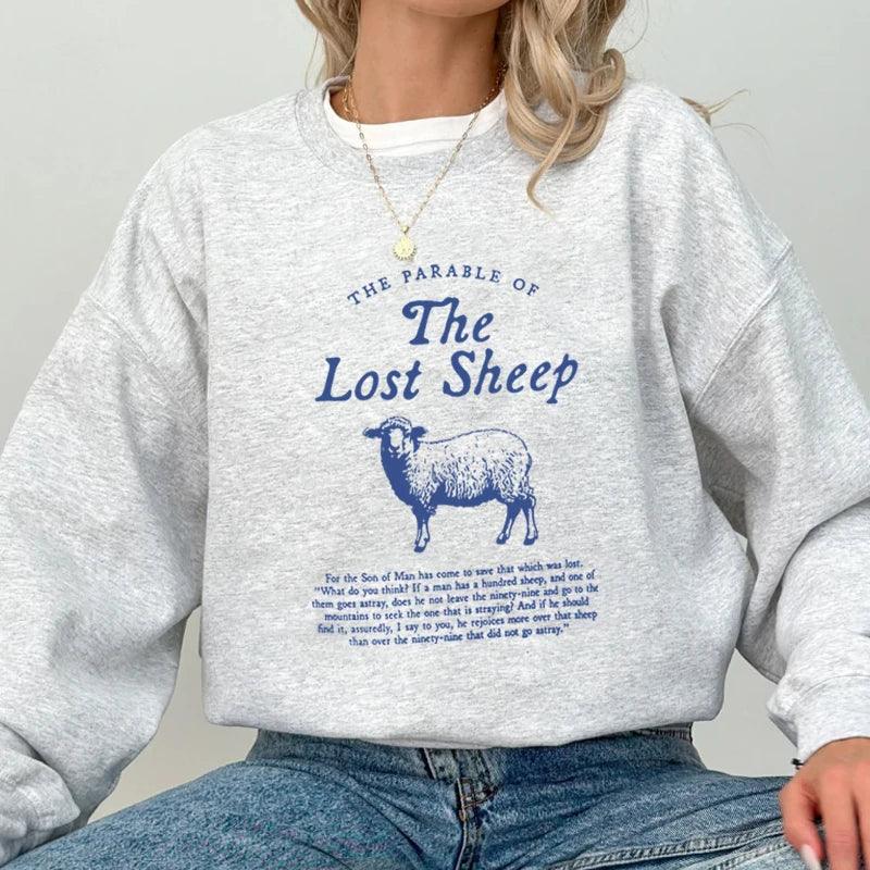 The Lost Sheep Bible Verse Sweatshirt - Messiah Wear