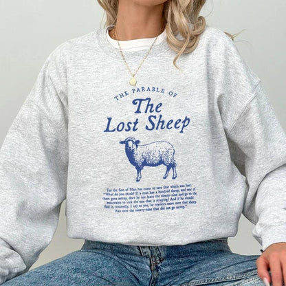 The Lost Sheep Bible Verse Sweatshirt - Messiah Wear