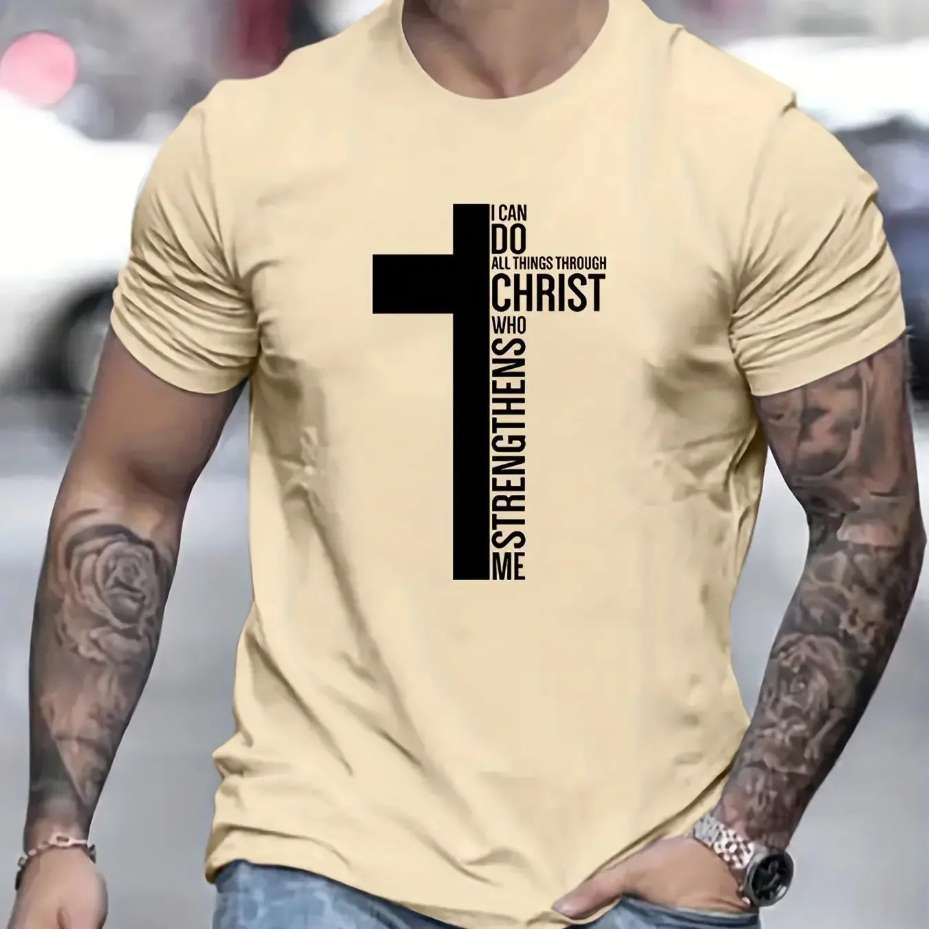 I Can Do With Christ - Tee for Men - Messiah Wear