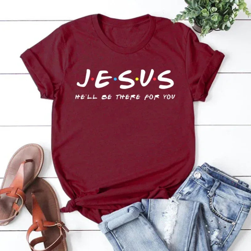 Jesus - He´ll be there for you - Tee Fot Women - Messiah Wear
