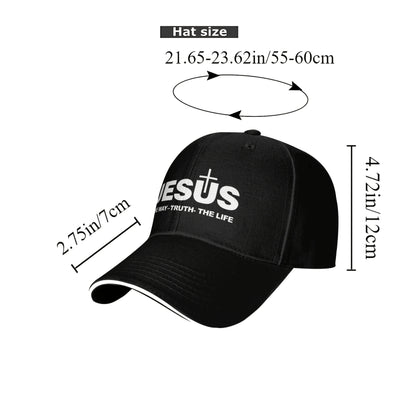 Jesus The Way Truth the life - Baseball Cap - Messiah Wear