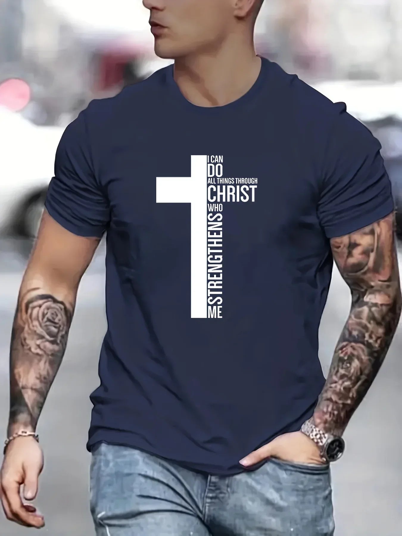 I Can Do With Christ - Tee for Men - Messiah Wear