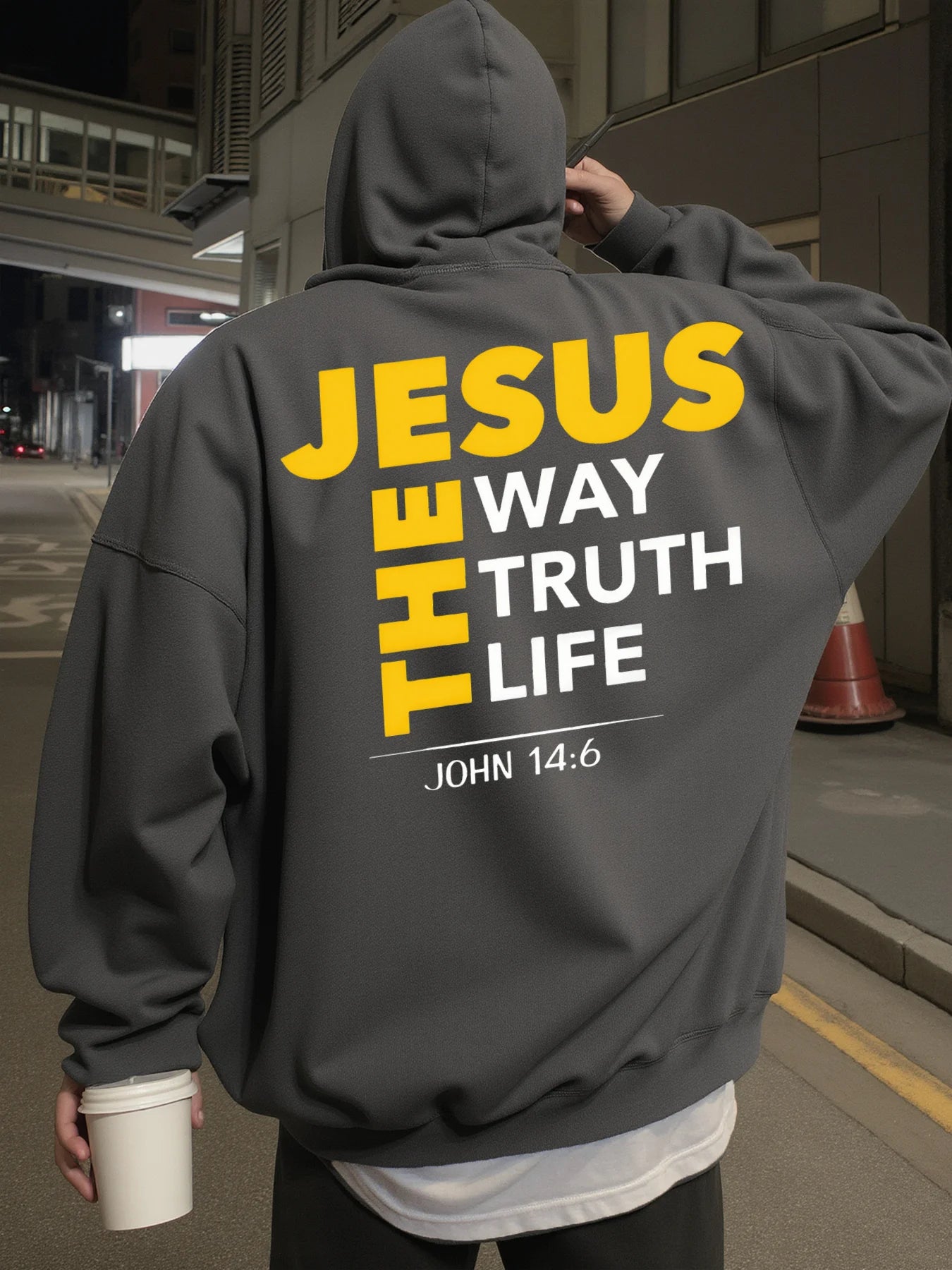 Jesus Way Truth Life Hoodie